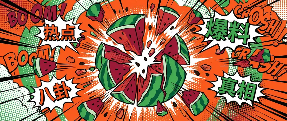 夜里禁用十大网站 今日头瓜爆炸漫画横幅